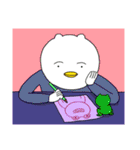 クマピヨーと仲間たち15（個別スタンプ：3）