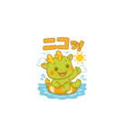 たつまるのゆるっと夏～SUMMER 2025～（個別スタンプ：9）