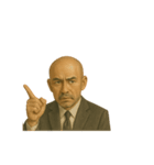 世界一かっこいいハゲMr.HAGE 言い訳専用（個別スタンプ：33）