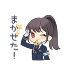 締切守って警察★進捗確認女子（個別スタンプ：11）