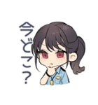 締切守って警察★進捗確認女子（個別スタンプ：16）