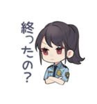 締切守って警察★進捗確認女子（個別スタンプ：23）