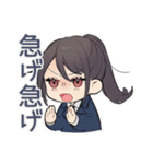 締切守って警察★進捗確認女子（個別スタンプ：30）