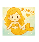 人魚姫のふんわりメッセージ（個別スタンプ：17）