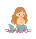 人魚姫のふんわりメッセージ（個別スタンプ：25）
