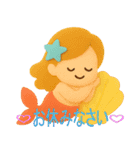 人魚姫のふんわりメッセージ（個別スタンプ：40）