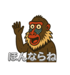 島根のマンドリルさん（個別スタンプ：2）