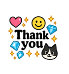 ずーと使える大きいデカ文字スタンプ♡（個別スタンプ：9）