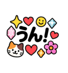 ずーと使える大きいデカ文字スタンプ♡（個別スタンプ：24）