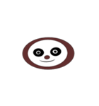 ナマケモノっぽい子（個別スタンプ：1）