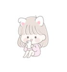 透明な女の子♡夏の恋（個別スタンプ：2）