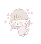 透明な女の子♡夏の恋（個別スタンプ：7）