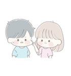 透明な女の子♡夏の恋（個別スタンプ：13）