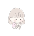 透明な女の子♡夏の恋（個別スタンプ：27）