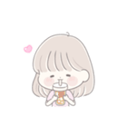 透明な女の子♡夏の恋（個別スタンプ：33）