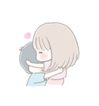 透明な女の子♡夏の恋（個別スタンプ：39）
