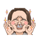 おもろ顔女子（個別スタンプ：3）