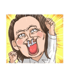 おもろ顔女子（個別スタンプ：11）