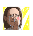 おもろ顔女子（個別スタンプ：21）