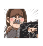 おもろ顔女子（個別スタンプ：28）