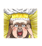 おもろ顔女子（個別スタンプ：29）