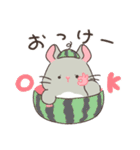 もちぷあチンチラ2〜夏〜（個別スタンプ：9）