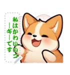 愛らしいコーギーの日常 (MJ4)（個別スタンプ：9）