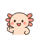 もふもふウーパールーパー きゅん表情（個別スタンプ：6）