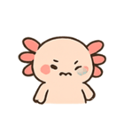 もふもふウーパールーパー きゅん表情（個別スタンプ：9）