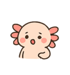 もふもふウーパールーパー きゅん表情（個別スタンプ：10）