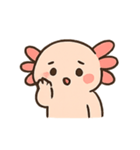 もふもふウーパールーパー きゅん表情（個別スタンプ：11）