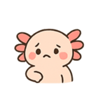 もふもふウーパールーパー きゅん表情（個別スタンプ：12）