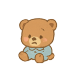 ふわふわくまのパジャマパレード（個別スタンプ：2）