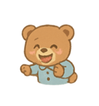 ふわふわくまのパジャマパレード（個別スタンプ：12）