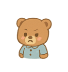 ふわふわくまのパジャマパレード（個別スタンプ：17）