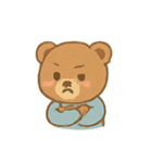 ふわふわくまのパジャマパレード（個別スタンプ：21）