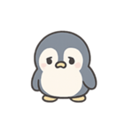 ふわふわペンギン きゅん表情（個別スタンプ：4）