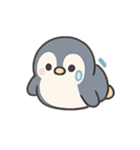 ふわふわペンギン きゅん表情（個別スタンプ：7）