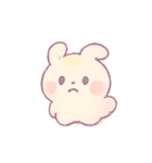 ぷるぷるムーンバニー きゅん表情（個別スタンプ：3）