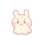 ぷるぷるムーンバニー きゅん表情（個別スタンプ：4）