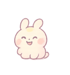 ぷるぷるムーンバニー きゅん表情（個別スタンプ：5）