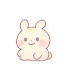 ぷるぷるムーンバニー きゅん表情（個別スタンプ：6）