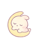 ぷるぷるムーンバニー きゅん表情（個別スタンプ：9）