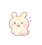 ぷるぷるムーンバニー きゅん表情（個別スタンプ：13）