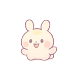 ぷるぷるムーンバニー きゅん表情（個別スタンプ：16）