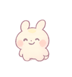 ぷるぷるムーンバニー きゅん表情（個別スタンプ：17）