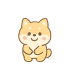 もふもふ柴犬 きゅん表情（個別スタンプ：15）
