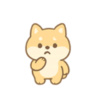 もふもふ柴犬 きゅん表情（個別スタンプ：16）