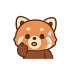 もふもふレッサーパンダ 気分パレード（個別スタンプ：6）