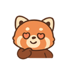 もふもふレッサーパンダ 気分パレード（個別スタンプ：7）